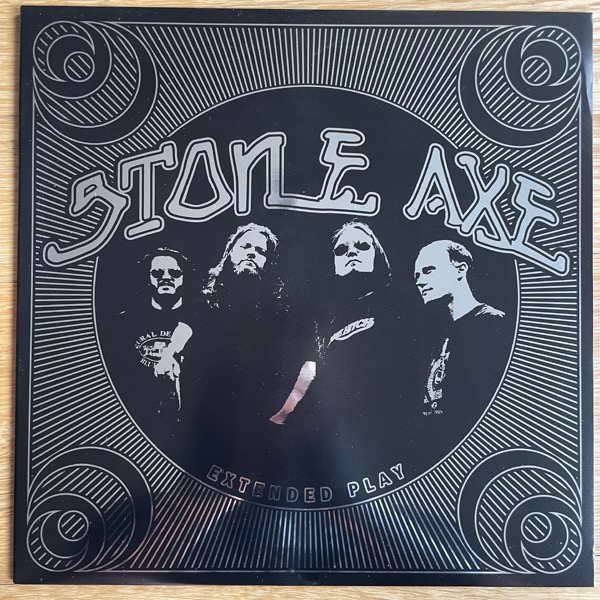STONE AXE Extended Play (Blue vinyl) (Hydro-Phonic - USA original) (EX/NM) 10"