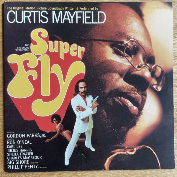 SOUNDTRACK Curtis Mayfield ‎– Super Fly (Curtom - USA reissue) (EX) LP