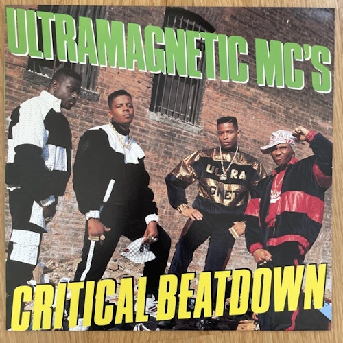 ULTRAMAGNETIC MC'S Critical Beatdown (Next Plateau - USA reissue) (EX) LP