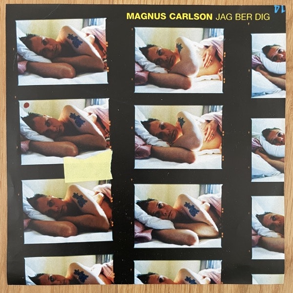 MAGNUS CARLSON Jag Ber Dig (Promo) (Warner - Sweden original) (EX) 7"