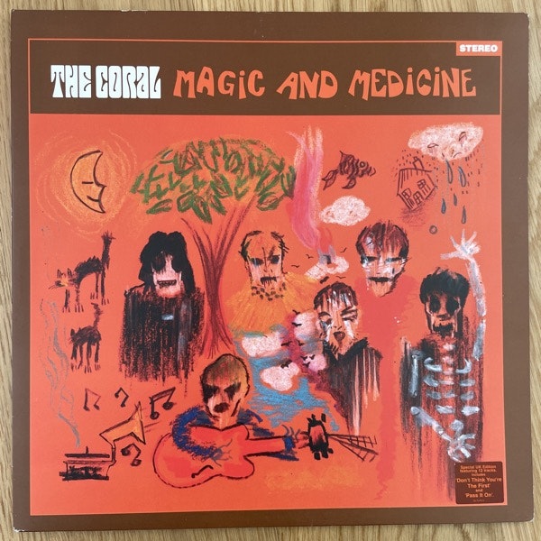 CORAL, the Magic And Medicine (Orange vinyl) (Deltasonic - Europe original) (EX) 2LP
