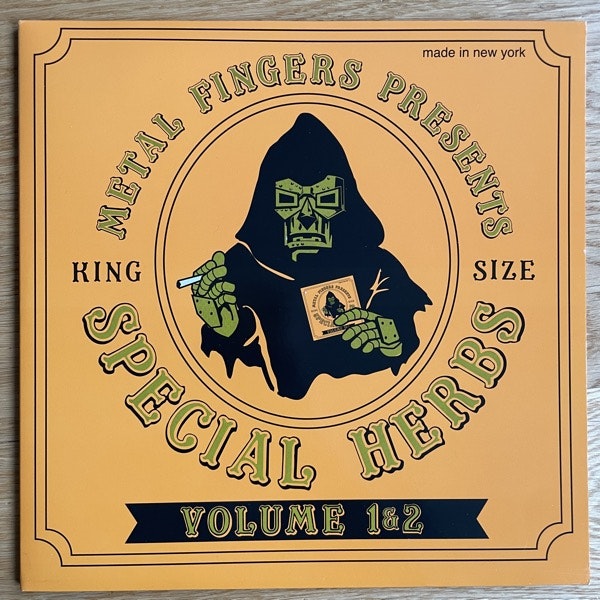 METAL FINGERS / MF DOOM Special Herbs (Volume 1&2) (High Times - USA 2004 reissue) (EX) 2LP