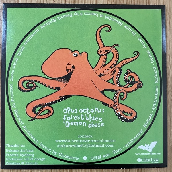 OHM The Black River (Orange vinyl) (Release the Bats - Sweden original) (EX) 7"