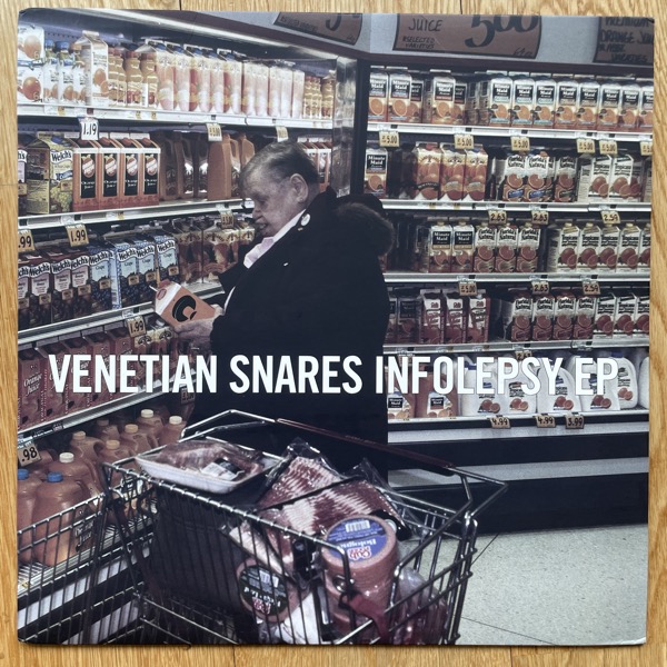 VENETIAN SNARES Infolepsy EP (Coredump - USA original) (VG+/EX) 12" EP