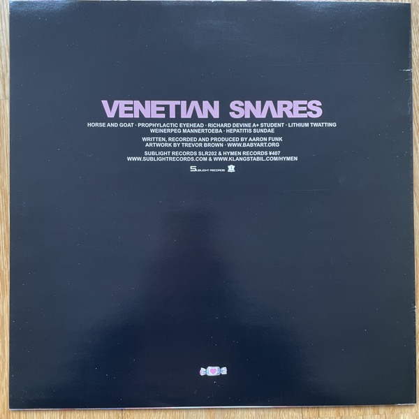 VENETIAN SNARES Horse And Goat (Sublight, Hymen - Canada, Germany original) (EX) 12" EP