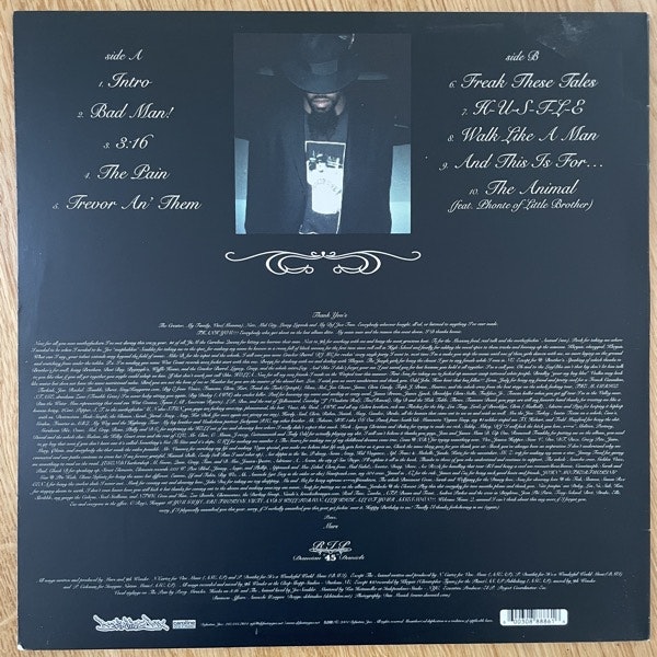 MURS Murs 3:16 (The 9th Edition) (Definitive Jux - USA original) (EX/VG+) LP