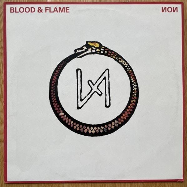 NON Blood & Flame (Mute - UK original) (EX/VG+) LP