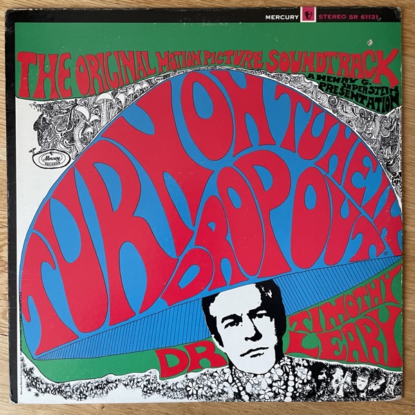 DR. TIMOTHY LEARY Turn On, Tune In, Drop Out (Mercury - USA original) (VG+/VG) LP