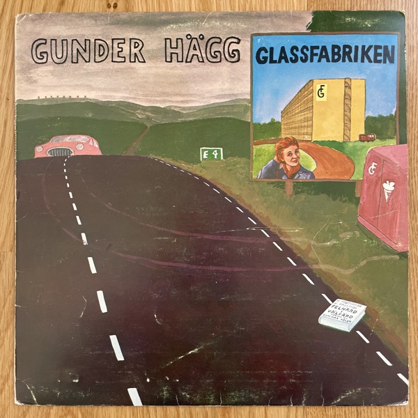 GUNDER HÄGG Glassfabriken (MNW - Sweden original) (VG/VG-) LP