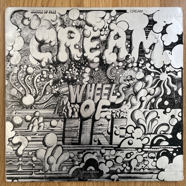 CREAM Wheels Of Fire (Polydor - UK original) (VG-/G) 2LP
