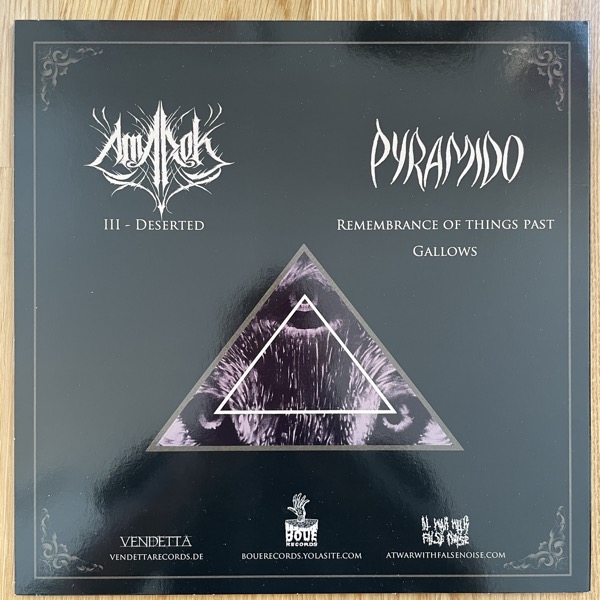 AMAROK / PYRAMIDO Split (At War With False Noise - Europe original) (EX) LP