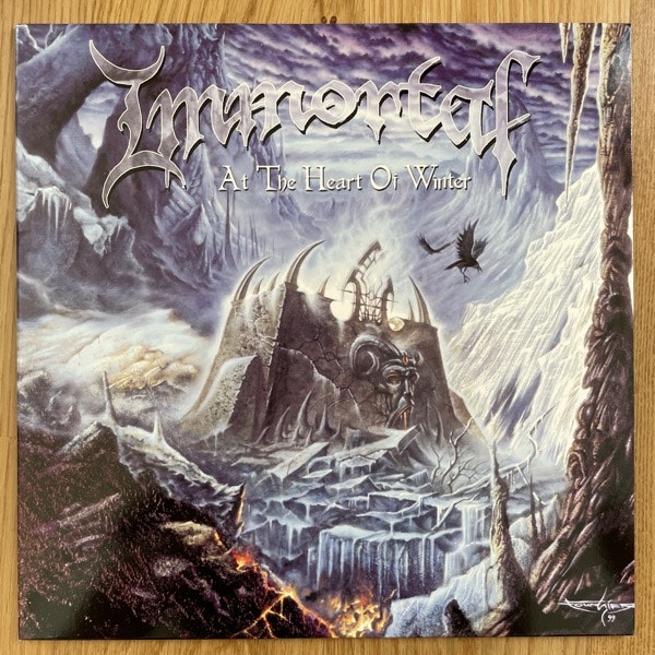 IMMORTAL At The Heart Of Winter (Clear vinyl) (Osmose - France 2014 reissue) (EX/NM) LP