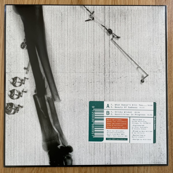 MARS WILLIAMS, PAAL NILSSEN-LOVE, KENT KESSLER Boneshaker (Trost - Austria original) (VG+/EX) LP