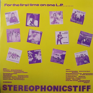 VARIOUS Stiffs on 45 (Stiff - Scandinavia original) (EX/VG+) LP