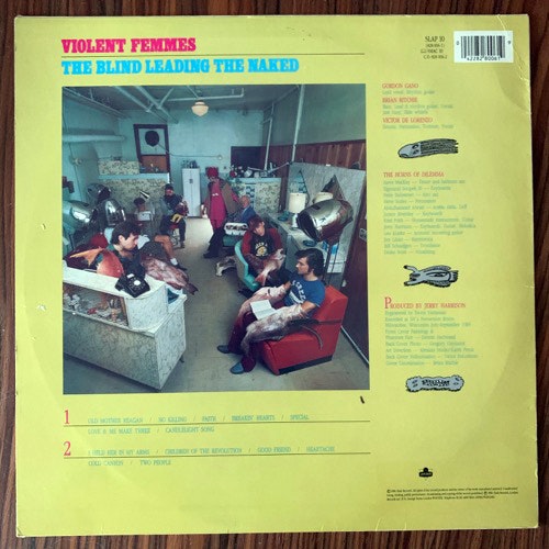VIOLENT FEMMES The Blind Leading The Naked (Slash - UK original) (VG+/VG-) LP
