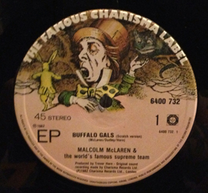 MALCOLM MCLAREN AND THE WORLD'S FAMOUS SUPREME TEAM Buffalo Gals - Special Stereo Scratch Mix (VG/EX) 12" EP