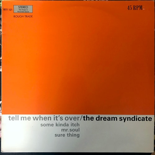 DREAM SYNDICATE, the Tell Me When It's Over (Rough Trade - UK original) (VG+) 12"