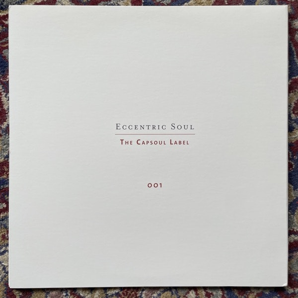 VARIOUS Eccentric Soul: The Capsoul Label (Numero Group - USA original) (EX) 2LP