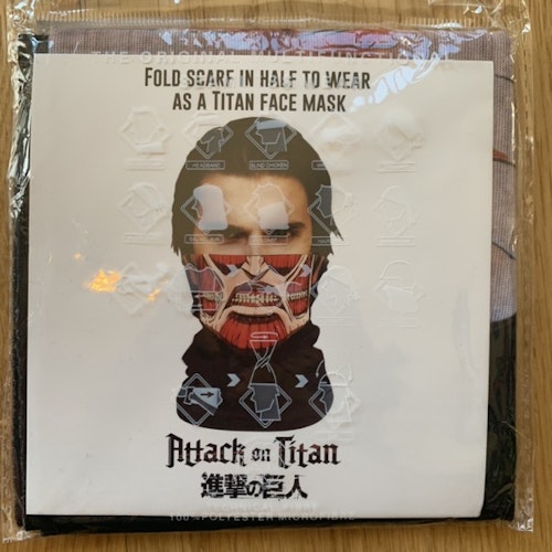 ATTACK ON TITAN Fold Scarf Titan Face Mask