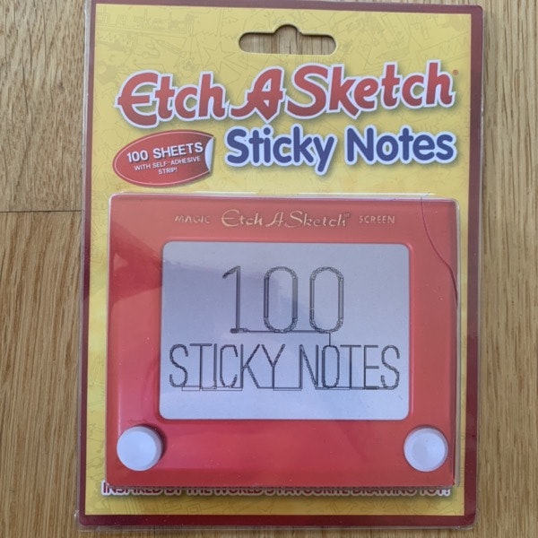 ETCH A SKETCH Sticky Notes