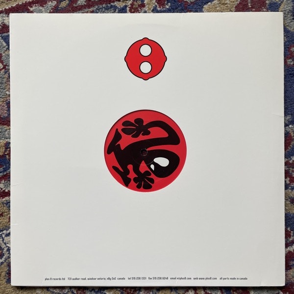 PLASTIKMAN Spastik (Plus 8 - Canada 2002 reissue) (VG+) 12"