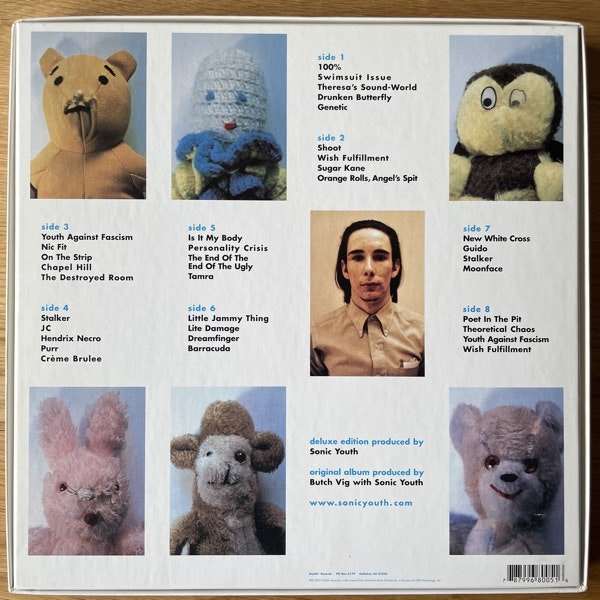SONIC YOUTH Dirty (Goofin' - USA reissue) (EX) 4LP BOX