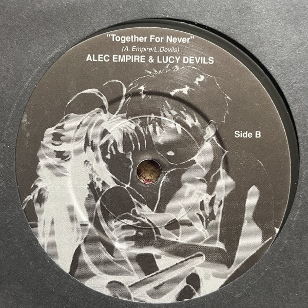 ATARI TEENAGE RIOT / ALEC EMPIRE & LUCY DEVILS Raver Bashing / Together For Never (Riot Beats - Germany original) (EX) 7"