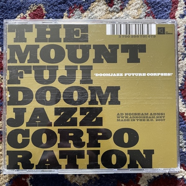 MOUNT FUJI DOOMJAZZ CORPORATION, the Doomjazz Future Corpses! (Ad Noiseam . Germany original) (EX) CD