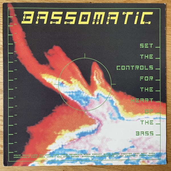 BASSOMATIC Set The Controls For The Heart Of The Bass (Virgin - USA original) (VG+/EX) LP
