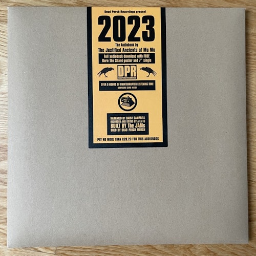 JUSTIFIED ANCIENTS OF MU MU, the 2023 - The Audiobook (Dead Perch - UK original) (SS) 7" BOX