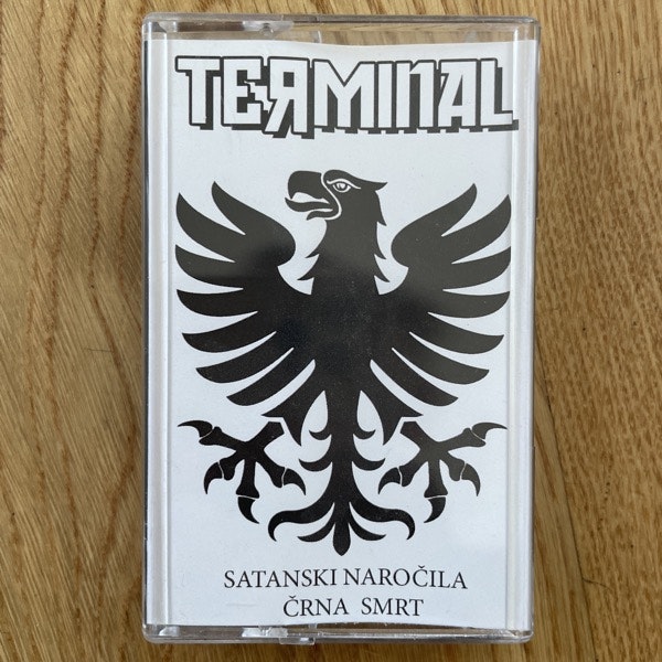 TERMINAL Satanski Naročila / Črna Smrt (Black tape) (Ljudkassett! - Sweden original) (NM) TAPE