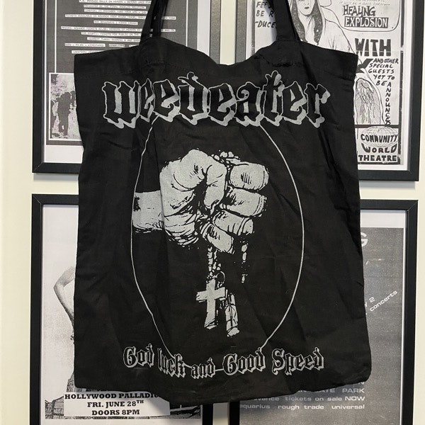 WEEDEATER God Luck and Good Speed (USED) TOTE BAG