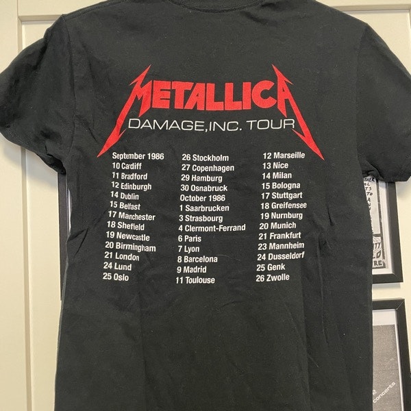METALLICA Master of Puppets (2017) (S) (USED) T-SHIRT