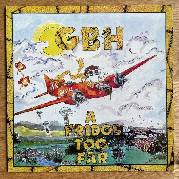 GBH A Fridge Too Far (Rough Justice - UK original) (EX/VG+) LP