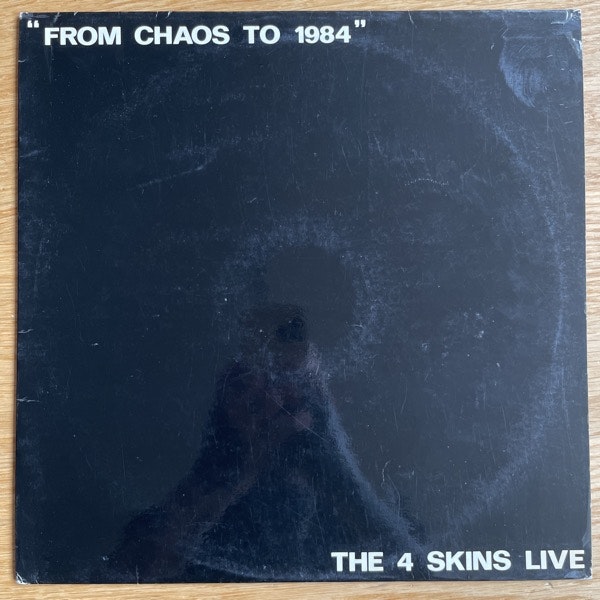 4 SKINS, the From Chaos To 1984 (The 4 Skins Live) (Syndicate - UK original) (VG/VG+) LP