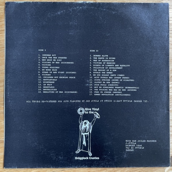 DISCLOSE No More Pain (Your Own Jailer - Sweden original) (VG/VG+) LP