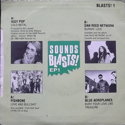 VARIOUS Sounds Blasts! EP 1 (Sounds - UK original) (VG) 7"