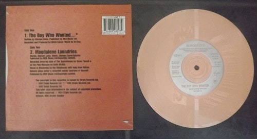 SLINGBACKS The Boy Who Wanted... (Pink vinyl) (Virgin - UK original) (EX) 7"
