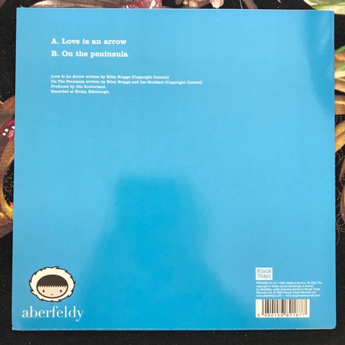 ABERFELDY Love Is An Arrow (Rough Trade - UK original) (EX) 7"