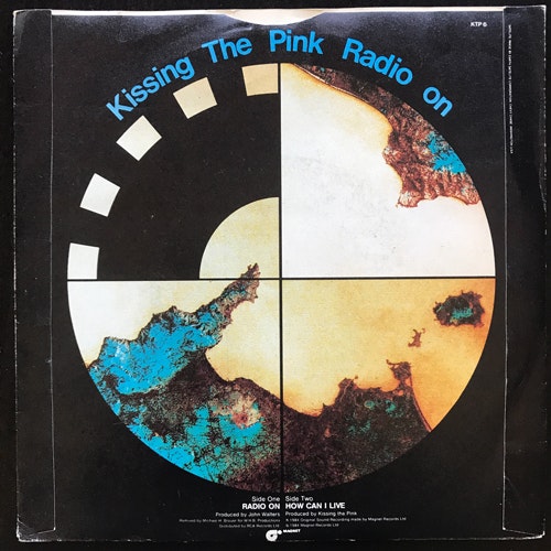 KISSING THE PINK Radio On (Magnet - UK original) (VG/VG+) 7"