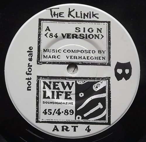 KLINIK, the Insane Terror (Art Sound - Switzerland original) (EX) 7"