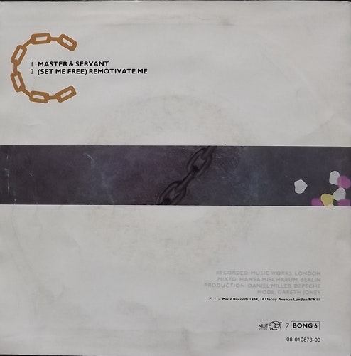 DEPECHE MODE Master And Servant (Mute - Scandinavia original) (VG) 7"