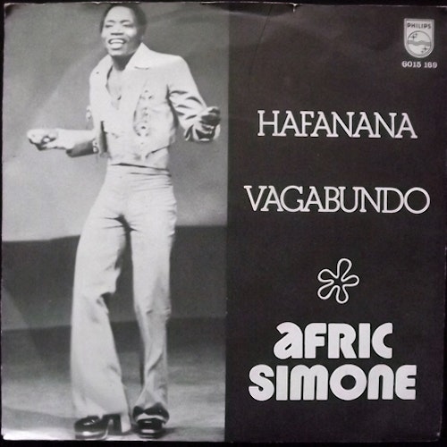 AFRIC SIMONE Hafanana/Vagabundo (Philips - Scandinavia original) (VG+) 7"