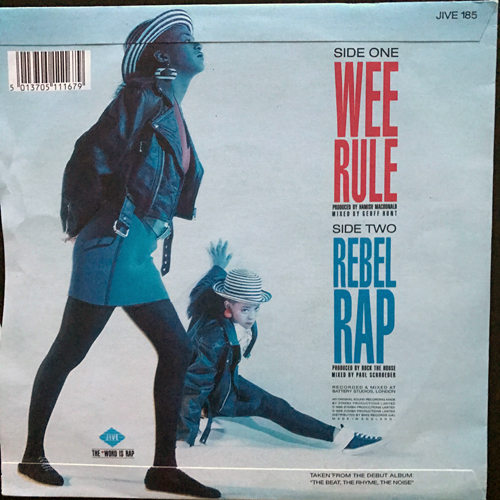 WEE PAPA GIRL RAPPERS, the Wee Rule (Jive - UK original) (VG+) 7"