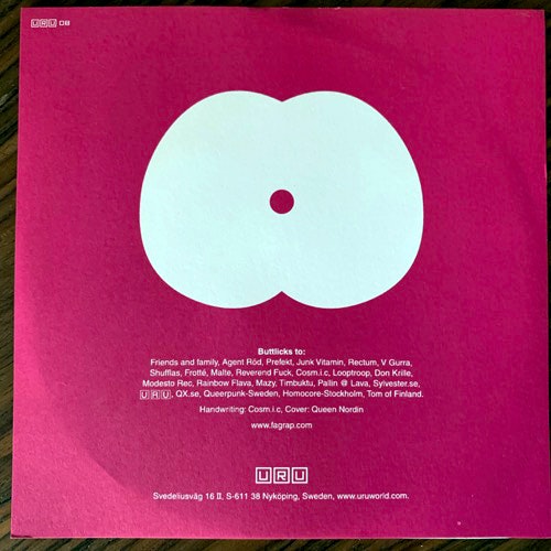 MAASEN Gay Vs. Straight (URU - Sweden original) (EX) 7"