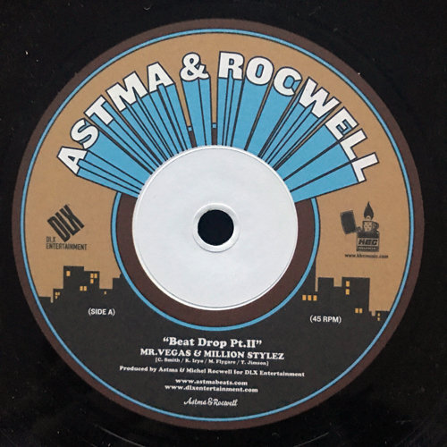 ASTMA & ROCWELL Beat Drop Pt.II (DLX - Sweden original) (VG+) 7"