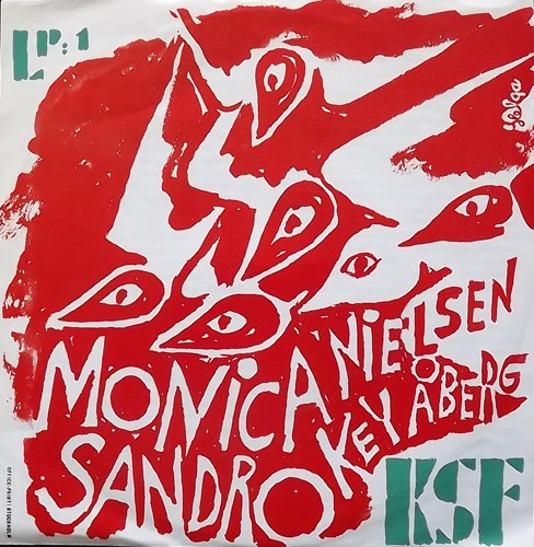 MONICA NIELSEN / SANDRO KEY-ÅBERG Split (KSF - Sweden original) (EX) 7"