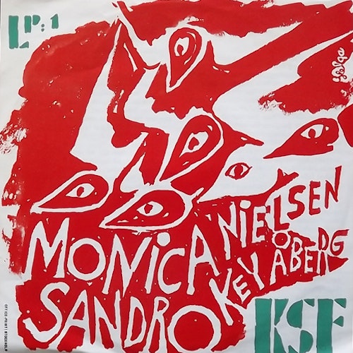 MONICA NIELSEN / SANDRO KEY-ÅBERG Split (KSF - Sweden original) (EX) 7"