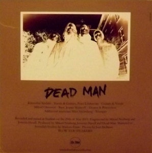 DEAD MAN Get Off My Back / Love On My Brain (De:Nihil - Sweden original)  (NM) 7"