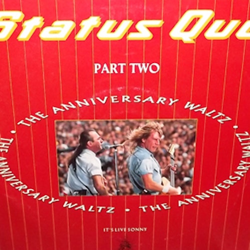 STATUS QUO The Anniversary Waltz - Part Two (Vertigo - Germany original) (VG+) 7"